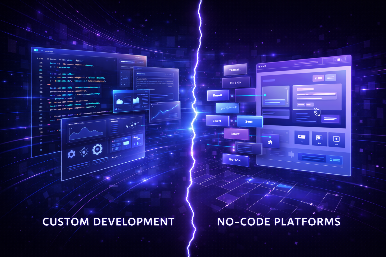 Custom Development vs No-Code Platforms