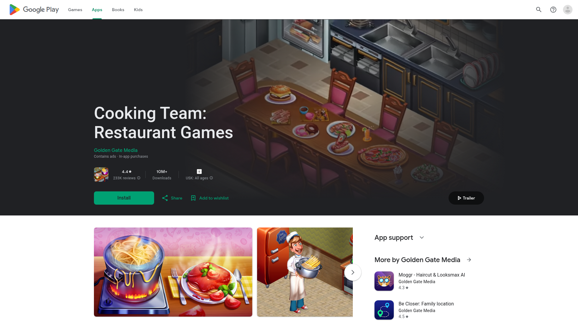 Cooking Team Restaurant