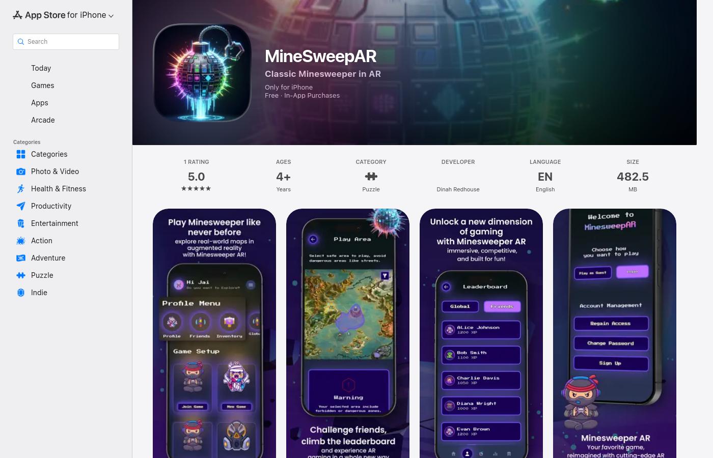 MinesweepAR